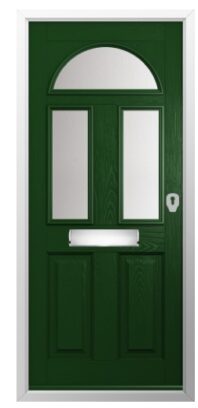 CONWAY 3 - Green glazed door